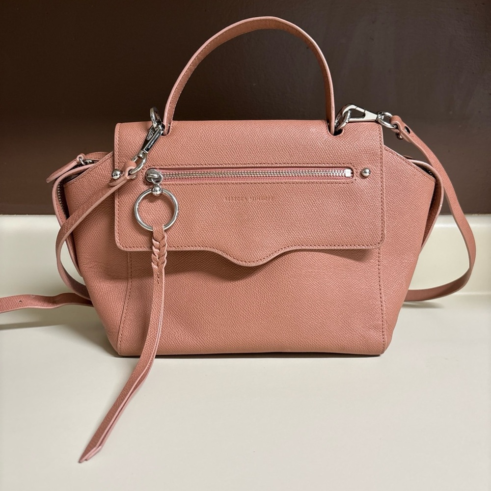 Rebecca Minkoff Gabby Leather Sachet Rose Purse Bag